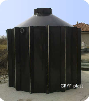 vystužená plastová žumpa vystuzena zumpa